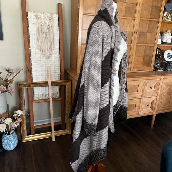 Cute JJ Sisters Open Front Cardigan - Picture 3 of 6